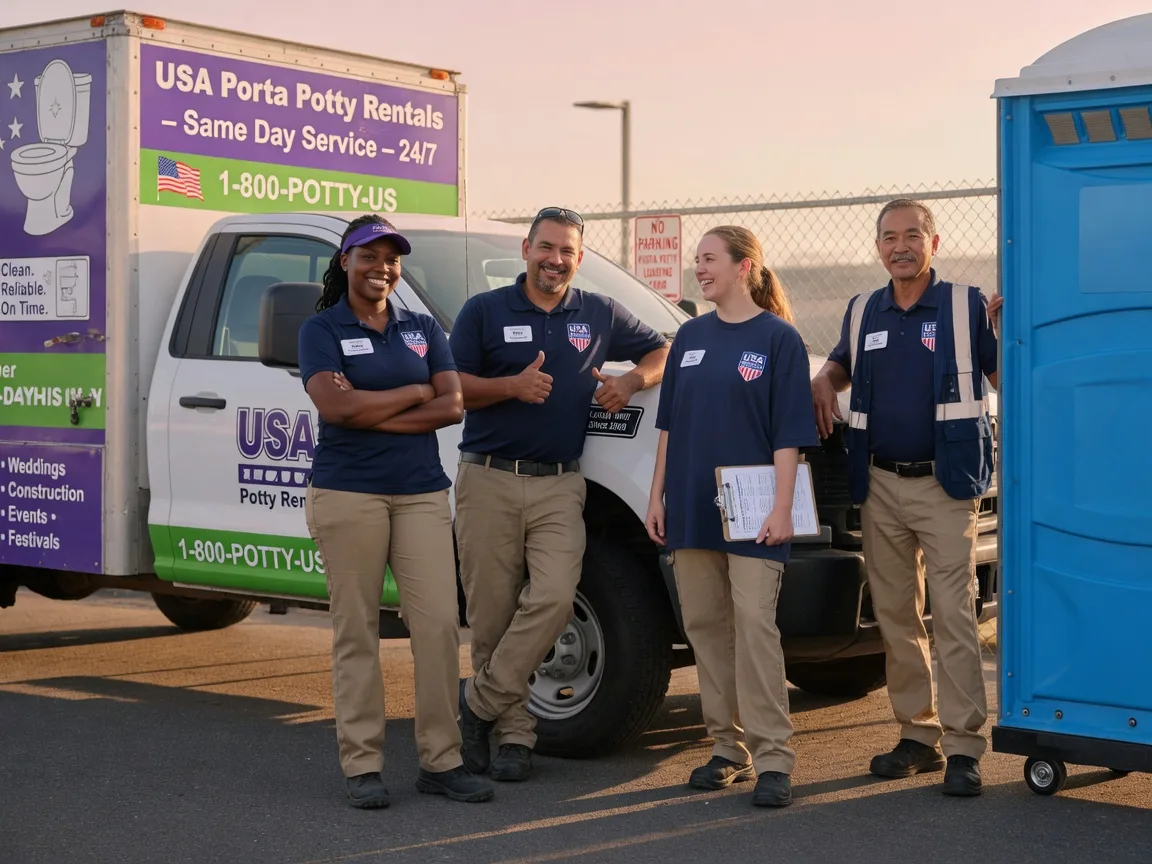 Porta Potty Rental company in Harrogate, TN